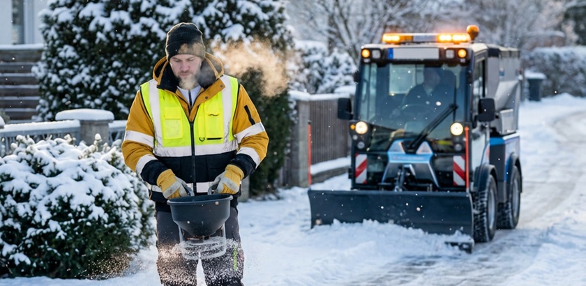 Winterdienst bei MK Dienstleistungen